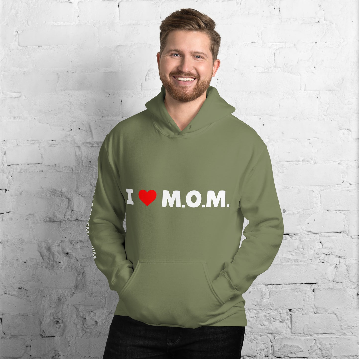 MULLETS OF MAYHEM: I HEART M.O.M. Unisex Hoodie