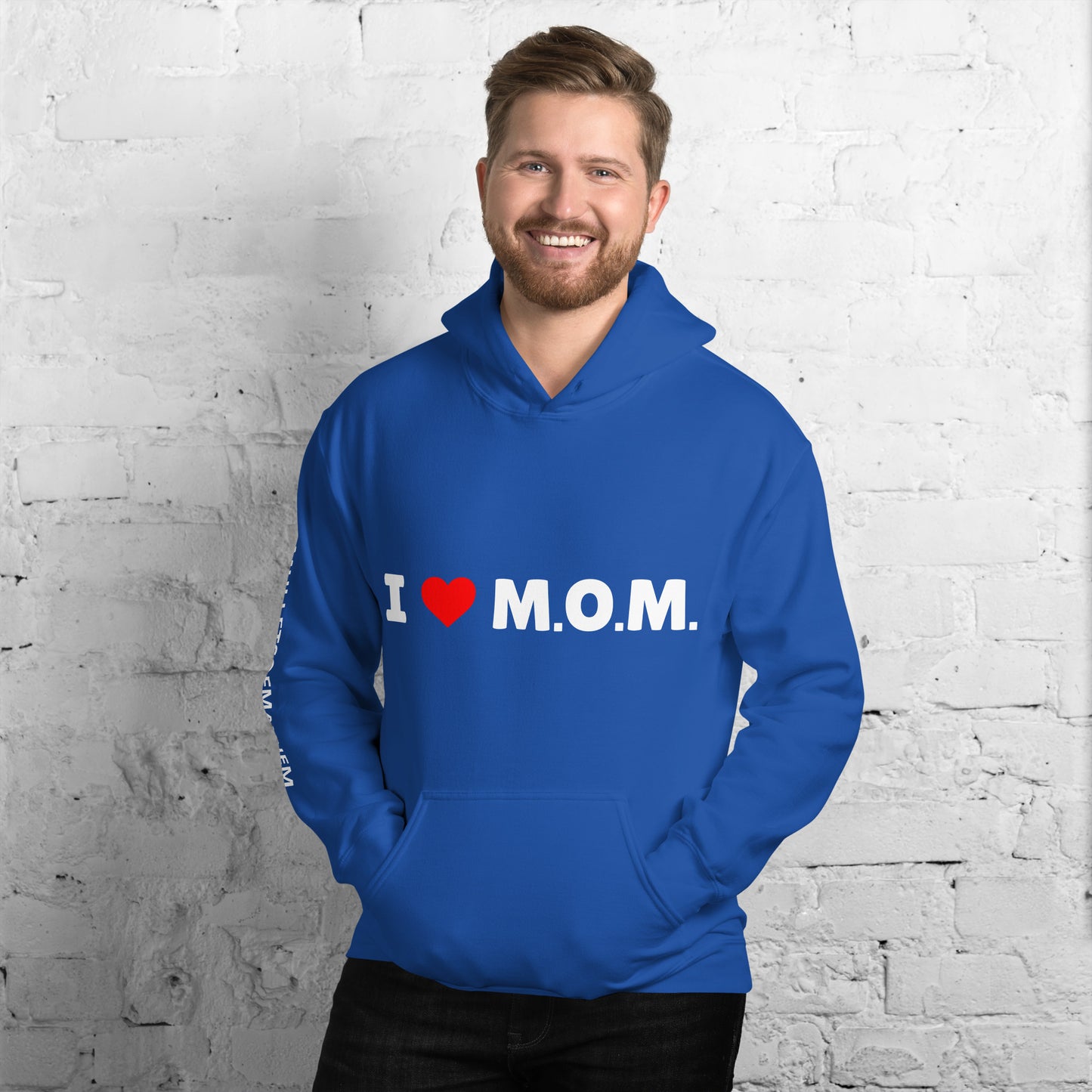 MULLETS OF MAYHEM: I HEART M.O.M. Unisex Hoodie